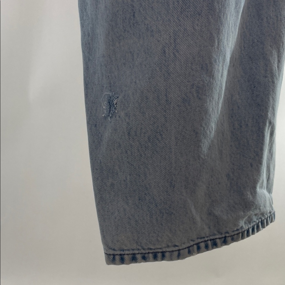 Tibi Light Blue Flare & Wide Leg Jeans - Picture 9 of 13
